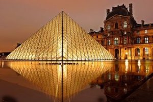 het Louvre museum in Parijs